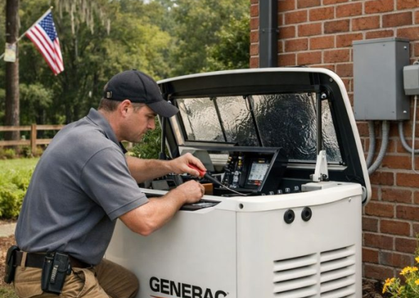 standby generator installation